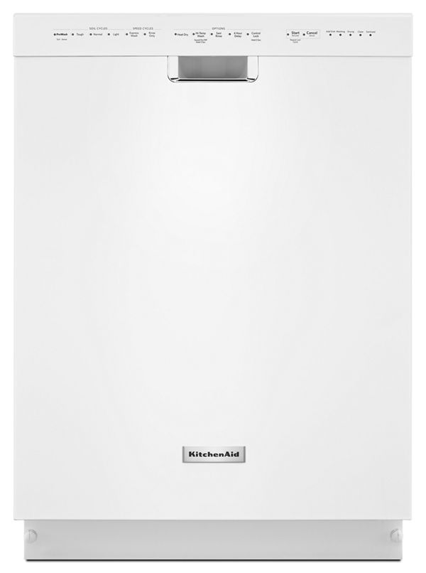 KitchenAid&reg; 24'' 6-Cycle/5-Option Dishwasher, Pocket Handle