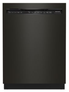 KitchenAid 39 DBA Dishwasher with Third Level Utensil Rack - Black