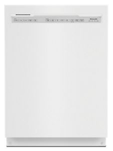 KitchenAid Top Control 24-in Built-In Dishwasher With Third Rack (Black),  39-dBA in the Built-In Dishwashers department at