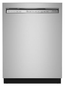 KitchenAid 44 DBA Dishwasher in PrintShield Finish with FreeFlex Third Rack Stainless Steel