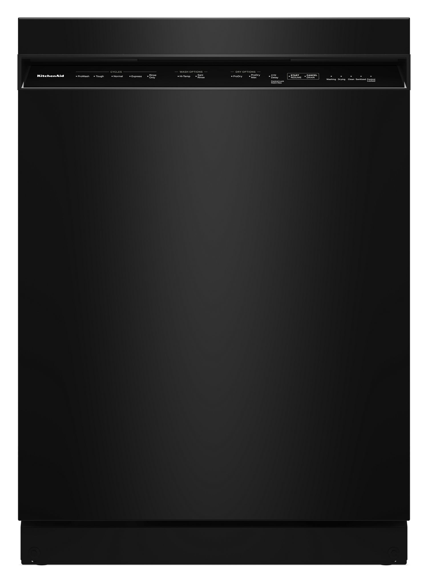 KitchenAid Third Level Utensil Rack Dishwasher w/ 30+ Total Wash Jets, 47 Dba in Black KDFS224SBL