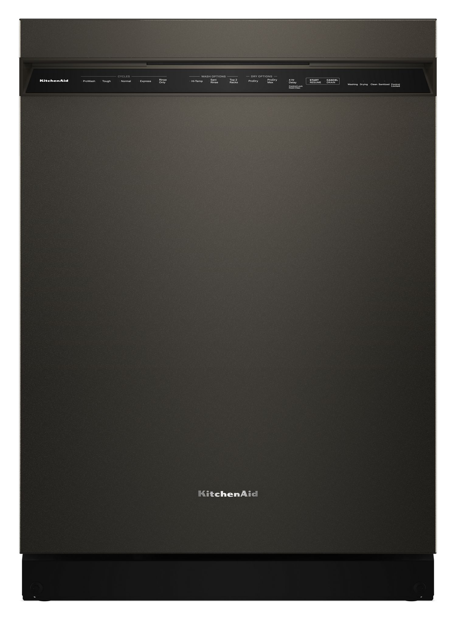 KitchenAid 360° Max Jets Third Rack Dishwasher w/ Prodry System, 44 Dba in Black Ore KDFS424SBE