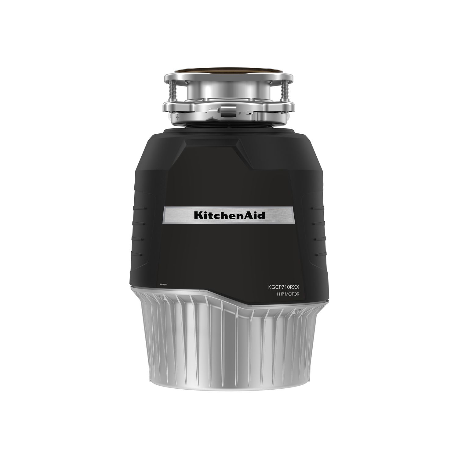 KitchenAid 1 Hp Continuous Feed Garbage Disposal w/ 4-Stage Multigrind Technology KGCP710RXX