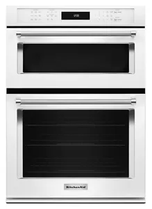 KFED500EWH by KitchenAid - 30-Inch 5 Burner Electric Double Oven