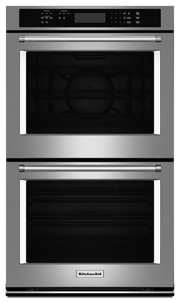KitchenAid&reg; 27&quot; Double Wall Oven with Even-Heat&trade; True Convection (Upper Oven)