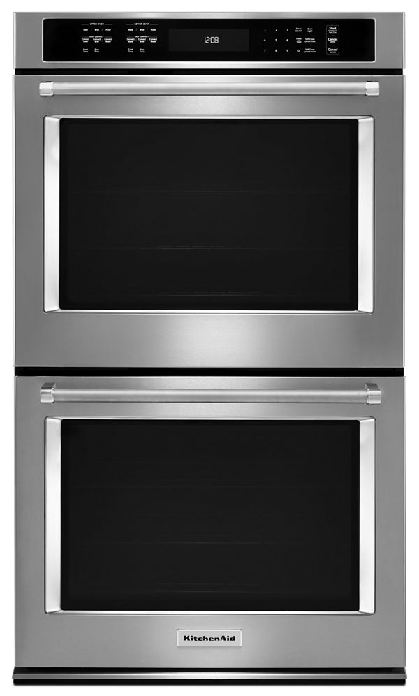 KitchenAid® 30" Double Wall Oven with Even-Heat™ True Convection
