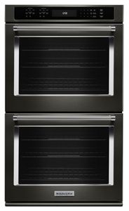 KEBS279BBL KitchenAid 27-Inch Convection Double Wall Oven