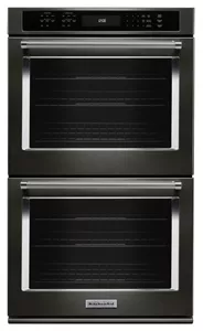 KitchenAid - KFED500EBS - 30-Inch 5 Burner Electric Double Oven