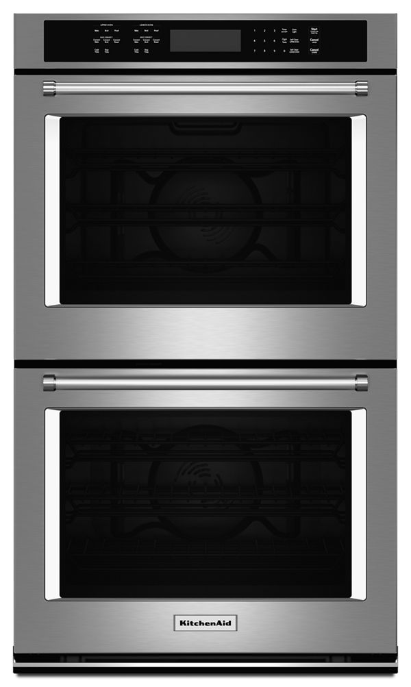 KitchenAid&reg; 27&quot; Double Wall Oven with Even-Heat&trade; True Convection