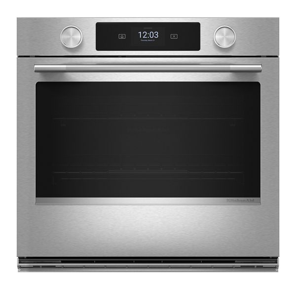 27-inch Smart Electric Single Wall Oven with Assisted Cooking Modes - PrintShield™ Finish