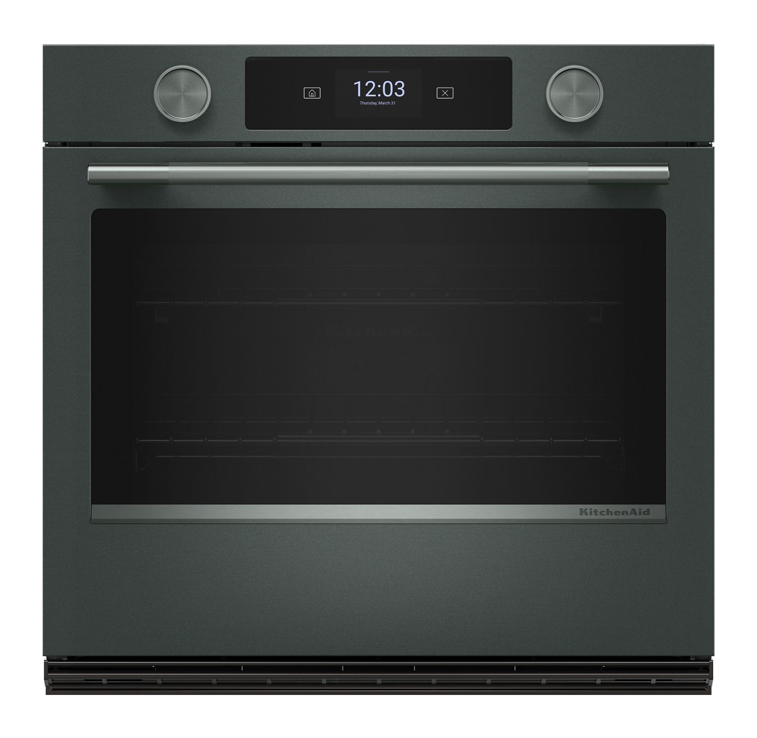 KitchenAid 30 in. Smart Electric Single Wall Oven w/ Intelligent Cooking Camera - Juniper KOES930SJP