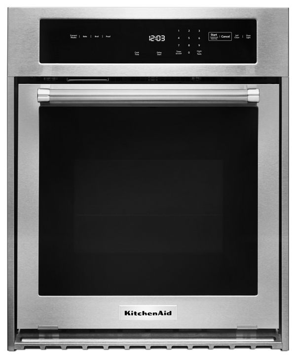 KitchenAid&reg; 24&quot; Single Wall Oven with True Convection
