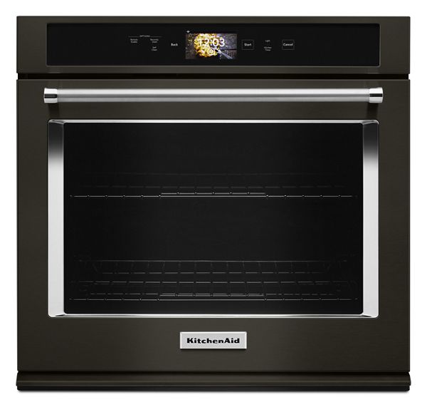 KitchenAid&reg; Smart Oven+ 30&quot; Single Oven with Powered Attachments and PrintShield&trade; Finish