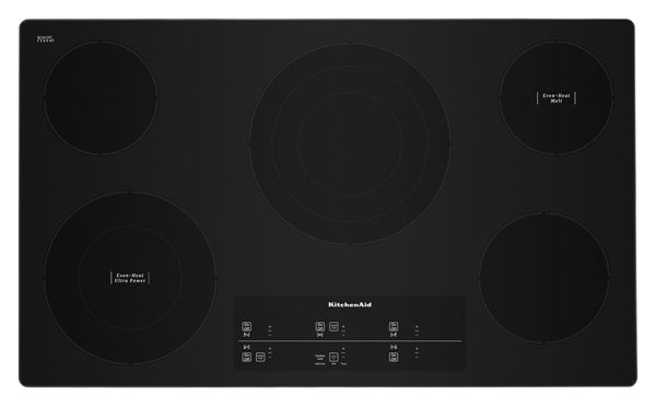 36" Electric Cooktop with 5 Elements and Touch-Activated Controls