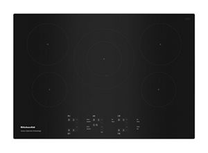 KitchenAid 30-inch Built-In Electric Induction Cooktop KCIG550JBL