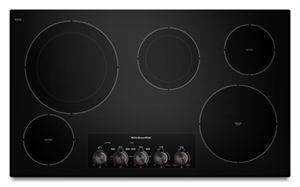 36" Electric Cooktop with 5 Radiant Elements