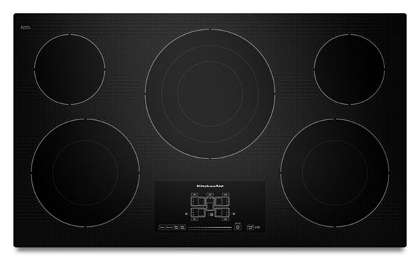 KitchenAid&reg; 36&quot; Electric Cooktop with 5 Radiant Elements and Touch-Activated Controls