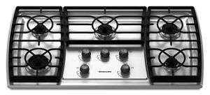 36-Inch 5 Burner Gas Cooktop, Architect® Series II
