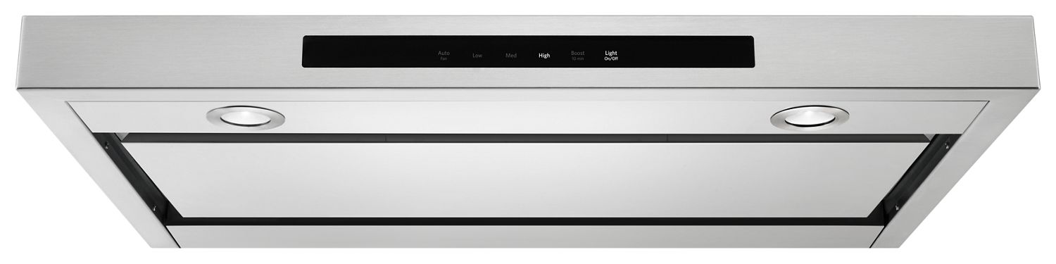 KitchenAid 30" Low Profile Under-Cabinet Ventilation Hood in Steel KVUB400GSS