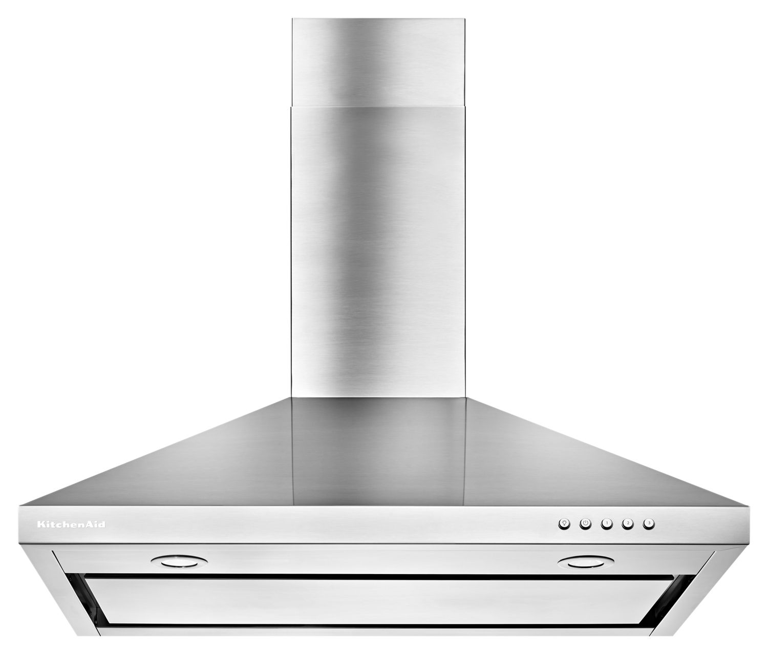 KitchenAid 30" Wall-Mount, 3-Speed Canopy Hood in Steel KVWB400DSS