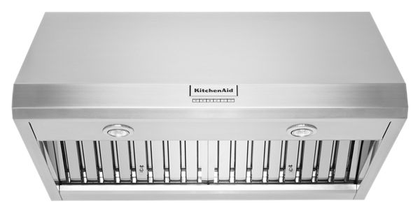 KitchenAid&reg; 36&quot; 585 or 1170 CFM Motor Class Commercial-Style Wall-Mount Canopy Range Hood