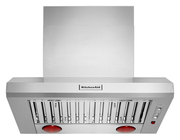 KitchenAid&amp;reg; 36&amp;quot; 585 or 1170 CFM Motor Class Commercial-Style Wall-Mount Canopy Range Hood