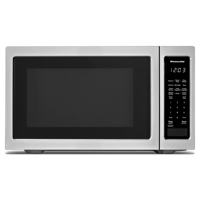 Bestuiver bescherming Publiciteit 21 3/4" Countertop Microwave Oven - 1200 Watt Stainless Steel KMCS1016GSS |  KitchenAid