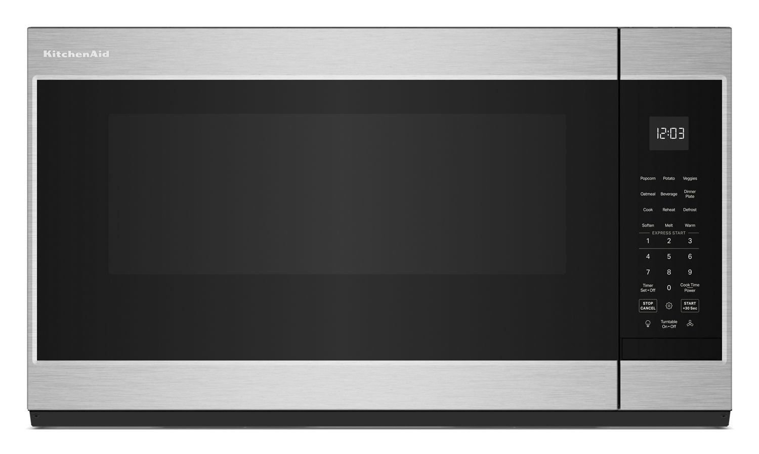 KitchenAid 1.9 Cu. Ft. Microwave Hood Combination w/ Auto Functions in Steel KMMS130RPS