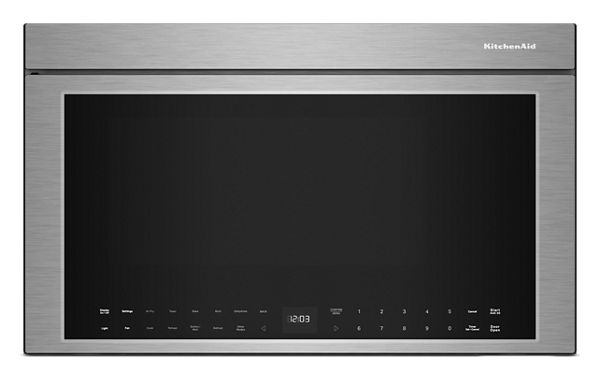 Multifunction Over-the-Range Microwave Oven with Flush Built-In Design