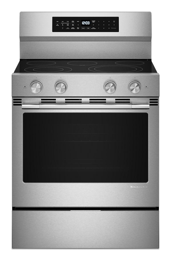5.3 Cu. Ft. Smart Freestanding Electric Range with Convection Cooking Modes
