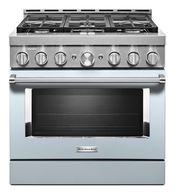 KitchenAid&reg; 36'' Smart Commercial-Style Gas Range with 6 Burners