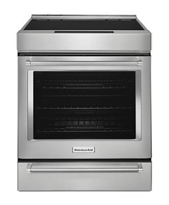 30-Inch 4-Element Induction Slide-In Convection Range with Baking Drawer