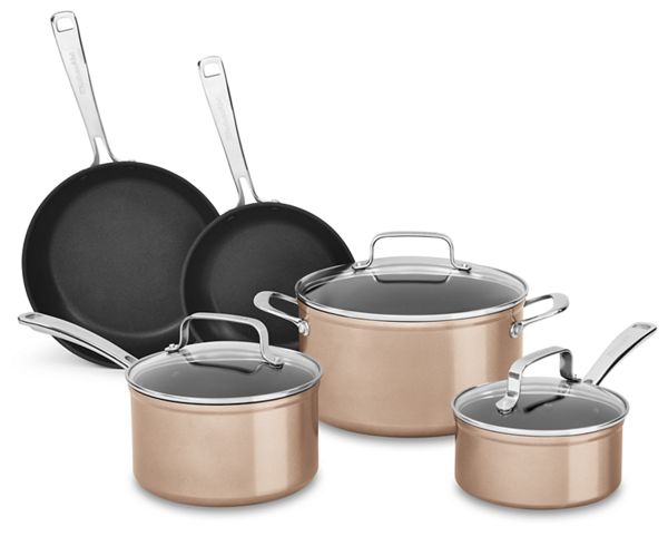 KitchenAid&reg; Hard Anodized Non-Stick 8-Piece Set