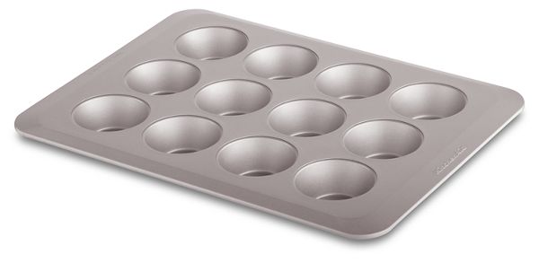 KitchenAid KB6NSO24MM Nonstick 24-Cavity Mini Muffin Pan Bakeware Gray