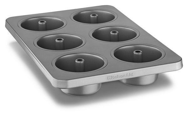 KitchenAid&reg; Professional-Grade Nonstick 6 cavity angel food cake pan