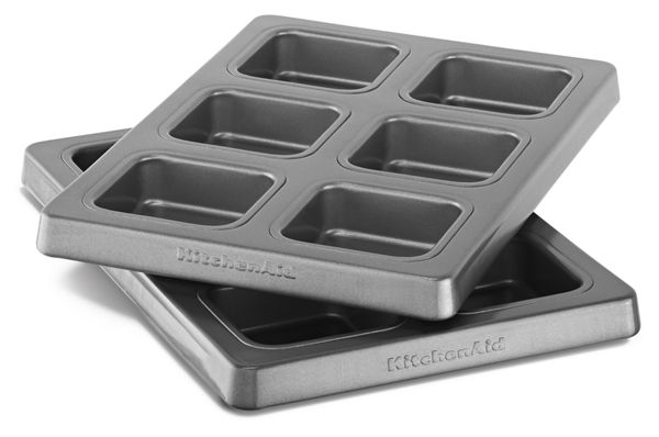 KitchenAid&reg; Professional-Grade Nonstick 6-Cavity Slider Pan - Set of 2