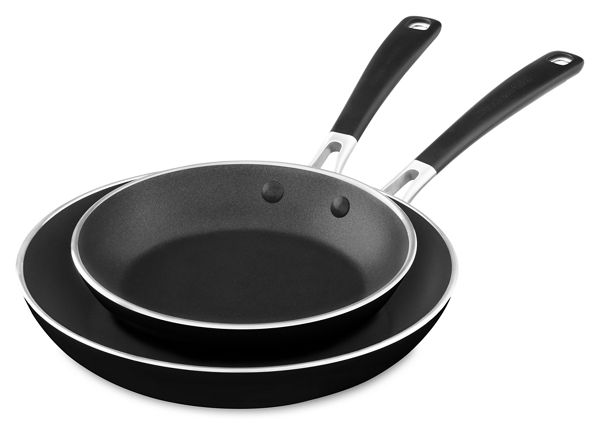 Aluminum Nonstick 8" and 10" Skillets Twin Pack