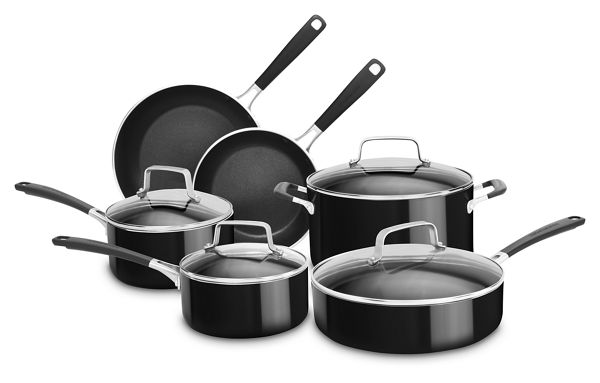 KitchenAid&reg; Aluminum Nonstick 10-Piece Set