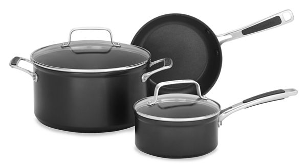 KitchenAid® Hard Anodized Nonstick 5-Piece Set A