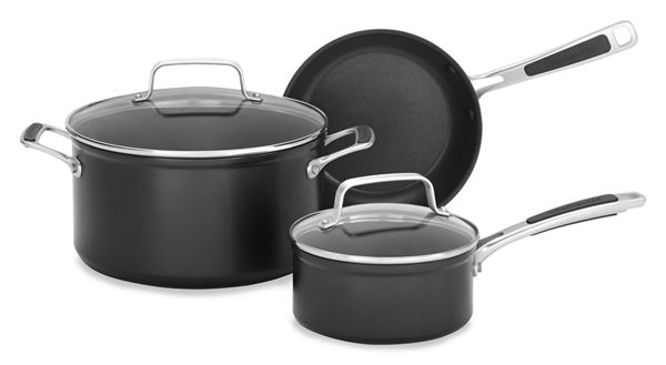 KitchenAid&reg; Hard Anodized Nonstick 5-Piece Set A