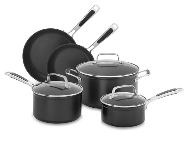 KitchenAid&reg; Hard Anodized Nonstick 8-Piece Set