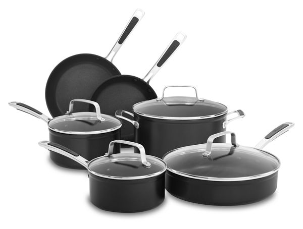 KitchenAid&reg; Hard Anodized Nonstick 10-Piece Set