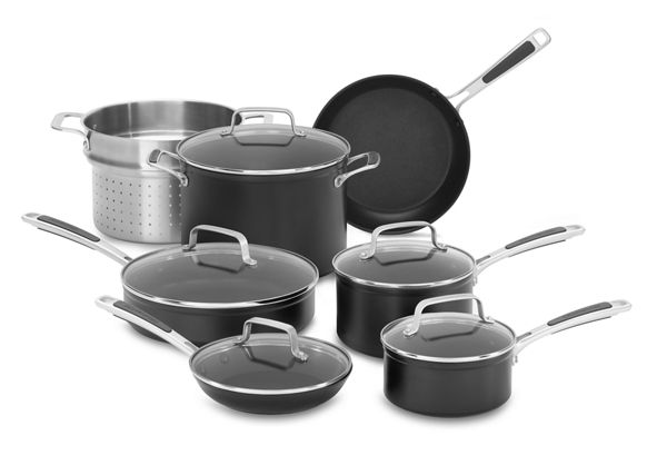 KitchenAid&reg; Hard Anodized Nonstick 12-Piece Set