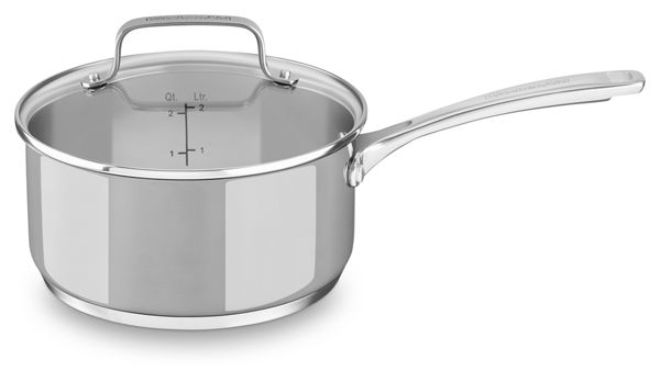 KitchenAid&reg; Stainless Steel 3.0 Quart Saucepan with lid