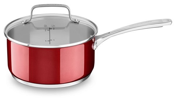 KitchenAid® Stainless Steel 3.0 Quart Saucepan With Lid
