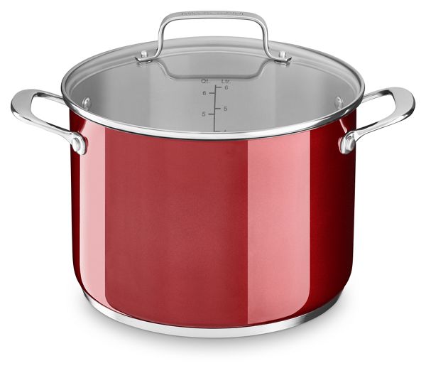 Stainless Steel 8.0 Quart Stockpot with Lid