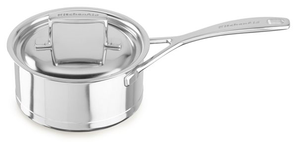 KitchenAid® Professional Seven-Ply 1.5-Quart Saucepan with Lid