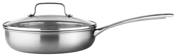 Architect Series&reg; Tri-Ply Stainless Steel 2.5 Quart Saucepan with Lid