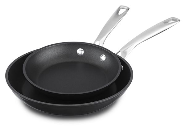 KitchenAid&reg; Professional Hard Anodized Nonstick 8&quot; and 10&quot; Skillets Twin Pack