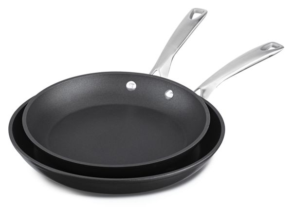 KitchenAid&reg; Professional Hard Anodized Nonstick 10&quot; and 12&quot; Skillets Twin Pack